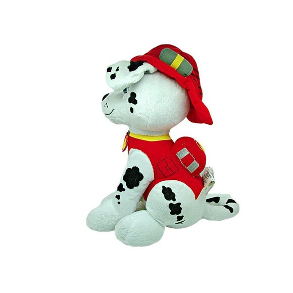 Nickelodeon Paw Patrol Dalmation Marshall Fire Department Plush Stuffed Dog 2015 - Picture 3 of 12
